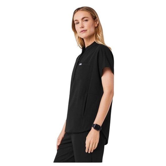 Figs Womens Montex Scrub Top Size XXL 2XL Just Saving Lives NBD Limited Edition - Picture 4 of 10